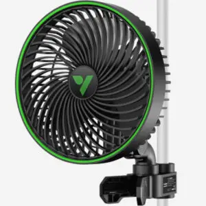 VIVOSUN AeroWave E6 GEN2 Clip-Ventilator mit EC-Motor, 12 W/15 cm