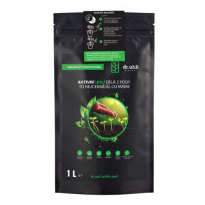 Biochar CZ Aktivkohle für den Garten, Pulver, 1 l