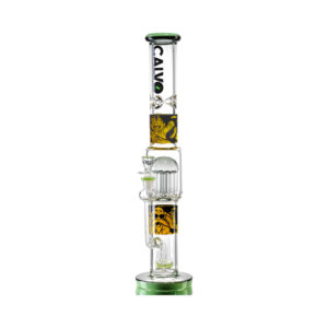 Glasbong CALVO Straight Tube Tree Perc, Dragon Ball, 42 cm, Schliff 14 mm