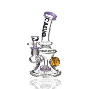 Glas-Rig CALVO Dragon Ball, lila, 19 cm, Schliff 14 mm