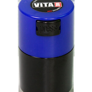 TightVac VitaVac Vakuum-Transportdose, 60 ml, dunkelblau