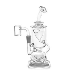 Kleines Glas-Dab-Rig MJ Arsenal Titan, klar
