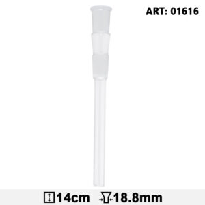 Glasadapter Boost, Durchmesser 18,8 mm, Länge 14 cm, 1 St.