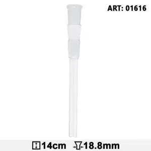 Glasadapter Boost, Durchmesser 18,8 mm, Länge 14 cm, 1 St.