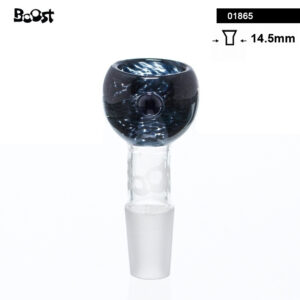 Glas-Kopf für Boost-Bong, 14,5 mm, schwarz, 1 St.