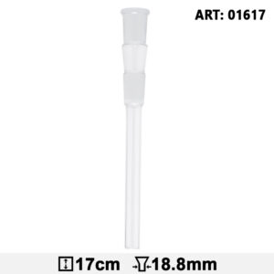 Glasadapter Boost, Durchmesser 18,8 mm, Länge 17 cm, 1 St.