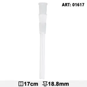Glasadapter Boost, Durchmesser 18,8 mm, Länge 17 cm, 1 St.