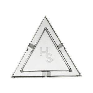 Gläserner Aschenbecher Higher Standards Glass Ashtray Clear v2, 1 St.