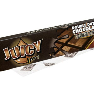 Papierblättchen JUICY JAY’S King Size, Double Dutch Chocolate, 32 Stk. pro Packung