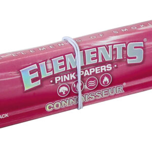 ELEMENTS PINK CONNOISSEUR King Size Slim + Tips, 32 Stück pro Packung
