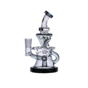 Glas-Bong Goody Glass Miss Swiss Mini Dab Rig, rauchfarben