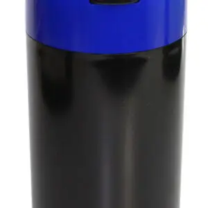 TightVac Vakuumdose, 1300 ml, schwarz mit dunkelblauem Deckel