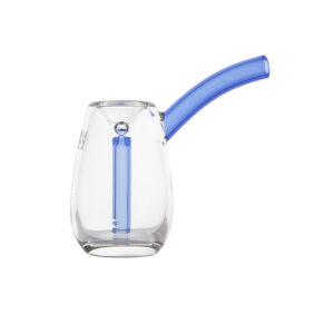 Glas-Mini-Bubbler MJ Arsenal Bulb Bubbler Azure, blau